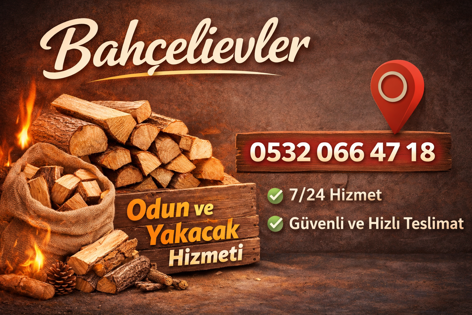 Bahçelievler Odun Satışı
